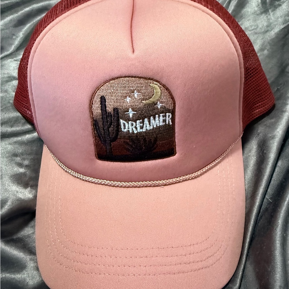 New D&Y Orange and Pink Trucker Hat